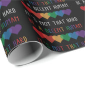 LHBT-hartretro een fatsoenlijk mens zijn, dat is h Cadeaupapier (Rol Hoek)