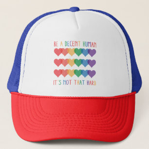 LHBT-hartretro een fatsoenlijk mens zijn, dat is h Trucker Pet