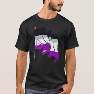 LHBT-homoseksualiteit vaandel Ace Pride Human Righ T-shirt