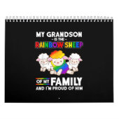 LHBT Mijn kleinzoon is regenboog schaap van famili Kalender (Hoes)