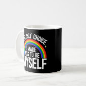 LHBT Pride Gelijkheid Pride LHBTQ Koffiemok (Voorkant links)