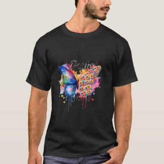 LHBT Queer Pride Sociale Beweging Vlinder T-shirt