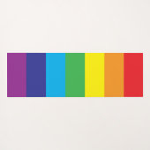 LHBT Rainbow Stripes LHBT Yogamat (Achterkant (horizontaal))