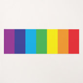 LHBT Rainbow Stripes LHBT Yogamat (Voorkant (horizontaal))