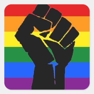 LHBT Solidariteit Sticker
