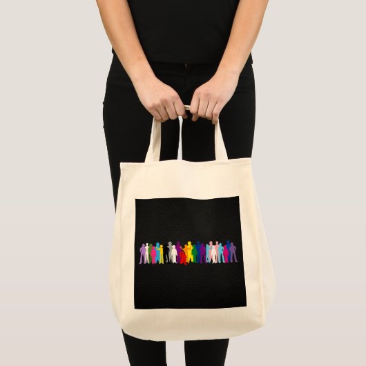 LHBT Wij De Mensen Ontwerp Tote Bag (Voorkant (product))