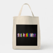 LHBT Wij De Mensen Ontwerp Tote Bag (Achterkant)