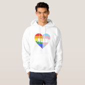 LHBTQ Ally Gay Pride Kinderen Lesbisch Trans LHBT  Hoodie (Voorkant volledig)