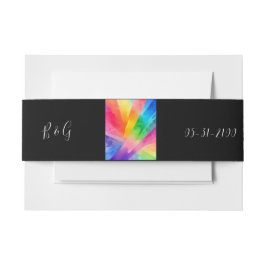 LHBTQ Biseksueel Huwelijk Uitnodigingen Wikkel