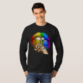 LHBTQ oordelen niet wat je niet begrijpt gay PR T-shirt (Voorkant volledig)
