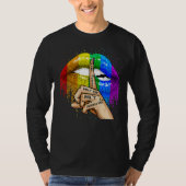 LHBTQ oordelen niet wat je niet begrijpt gay PR T-shirt (Voorkant)