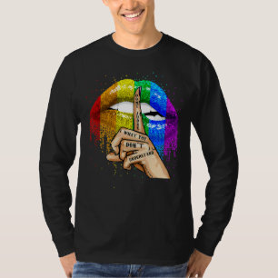 LHBTQ oordelen niet wat je niet begrijpt gay PR T-shirt