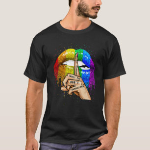 LHBTQ oordelen niet wat je niet begrijpt gay PR T-shirt