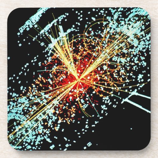 LHC-botsing Bier Onderzetter (Voorkant)