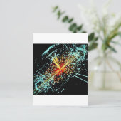 LHC-botsing Briefkaart (Staand voorkant)