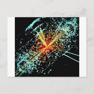 LHC-botsing Briefkaart