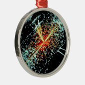 LHC-botsing Metalen Ornament (Rechts)