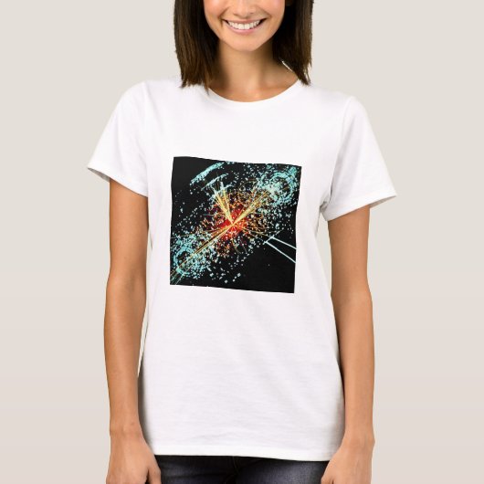 LHC-botsing T-shirt (Voorkant)