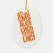 LHC-detectoren Keramisch Ornament (Voorkant)