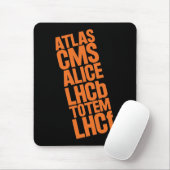 LHC-detectoren Muismat (Met muis)