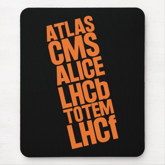 LHC-detectoren Muismat (Voorkant)