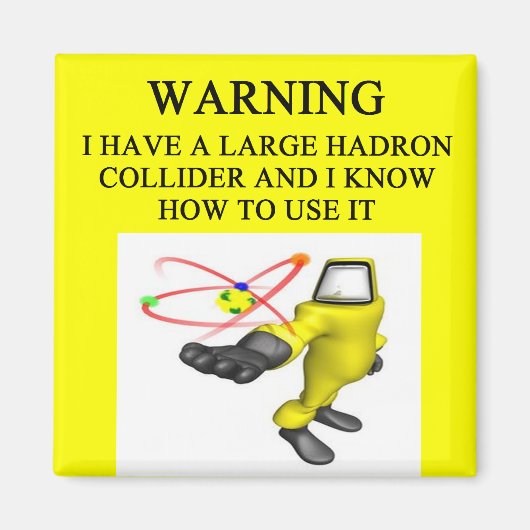 LHC Large Hadron Collider Magneet (Voorkant)