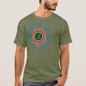 LHC Particle Physics Higgs Boson Physics Student T-shirt (Voorkant)