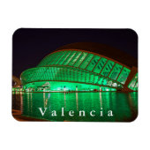 L'Hemisfèric in de avond. Magneet (Horizontaal)