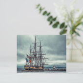 L'Hermione Briefkaart (Staand voorkant)