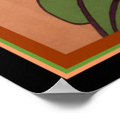 L'Heure du Silence Art Deco Print door Henri Meuni (Hoek)