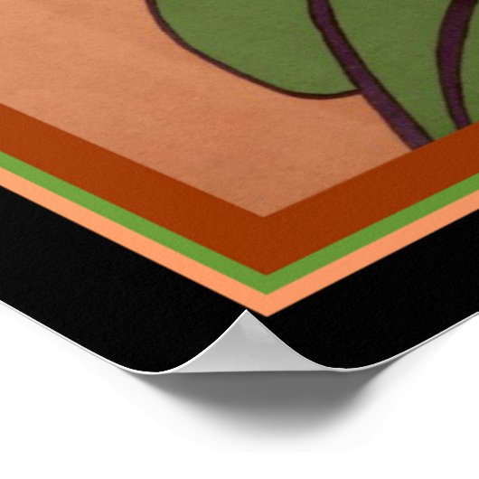 L'Heure du Silence Art Deco Print door Henri Meuni (Hoek)