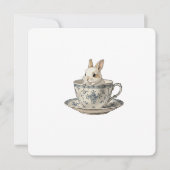 L'heure du thé bedankkaart (Voorkant)