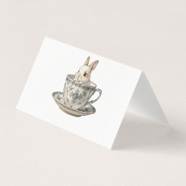 L'heure du thé kaart (Voorkant)