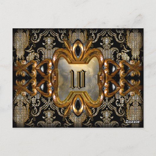 L'Heureux Victoriaans Briefkaart (Achterkant)