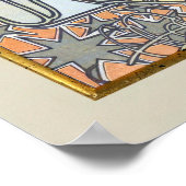 L'Hiver Season Art Nouveau Alphonse Mucha Poster (Hoek)