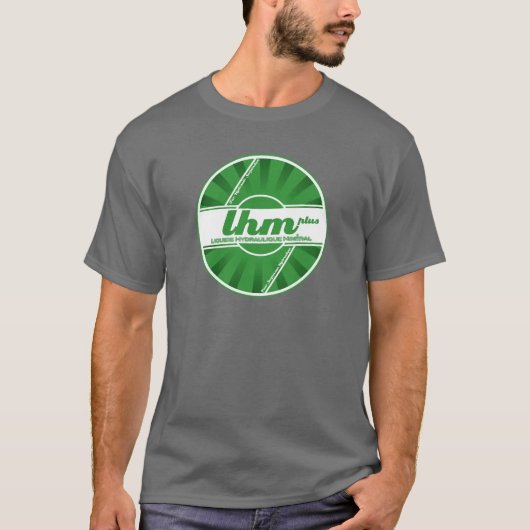 LHM Hydraulische vloeibare Logo T-shirt (Voorkant)