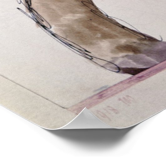 L'Homme est la Bouche du Seigneur Poster (Hoek)