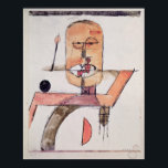 L'Homme est la Bouche du Seigneur Poster<br><div class="desc">L'Homme est la Bouche du Seigneur, 1918 (w/c op papier), Klee, Paul (1879-1940) / Musee des Beaux-Arts, Strasbourg, Frankrijk / Bridgeman Afbeeldingen</div>