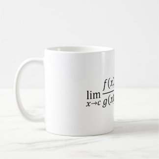 L'Hopital’s Rule - Wiskunde- en rekengrondslagen T Koffiemok