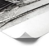 L'Hotel de Paiva op de Champs-Elyses Poster (Hoek)