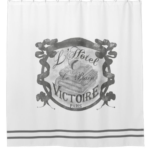 L'Hotel Victoire Le Bain Douchegordijn (Voorkant)