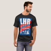 LHR Luchthaven Londen T-shirt (Voorkant volledig)