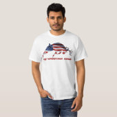 LHR SPORTERENDE WAPENS BUCK T-SHIRT USA PRIDE (Voorkant volledig)