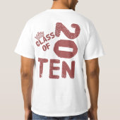 LHS klasse van 2010 T-Shirt (Achterkant)