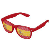 LHS naar Spanje 3 Party Bril Retro Zonnebril (Gekanteld)