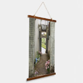 Li Garden Serie: Bloemengang Hangend Wandkleed (Gebogen)