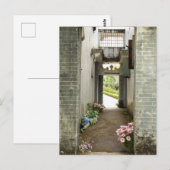 Li Garden Serie - Het Bloemengedeelte Briefkaart (Voorkant / Achterkant)