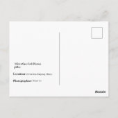 Li Garden Serie - Het Bloemengedeelte Briefkaart (Achterkant)