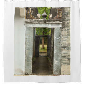 Li Garden Serie: Serene Corridor  Douchegordijn