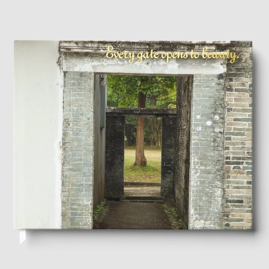 Li Garden Serie: Serenity Gastenboek (Voorkant)